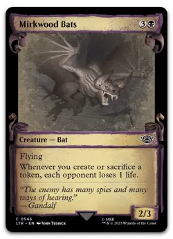 Mirkwood Bats (Showcase Scrolls) #546 (NM) Lord of the Rings LTR Magic MTG - Image 1