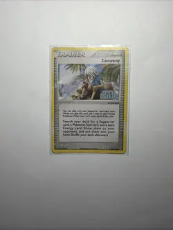 Castaway Foil/Holographic Pokemon Card 72/100 EX Crystal Guardians 2006 - Image 1