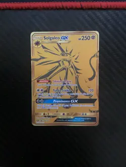 Solgaleo GX SM104a Black Star Promo Sun & Moon Alternate Pokemon TCG Card NM - Image 1