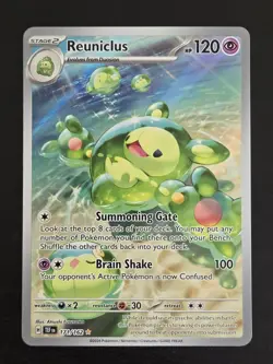 Reuniclus 171/162 - Temporal Forces - Illustration Rare - Pokemon - Image 1