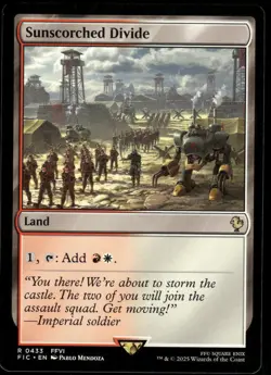 1x Sunscorched Divide - Commander: FINAL FANTASY - NM - MTG - Image 1