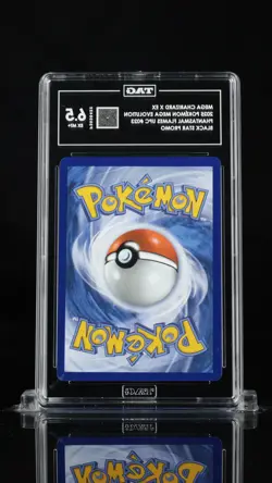 2025 Mega Charizard X ex Pokemon Mega Evolution Black Star Promos TAG 6.5 #023 - Image 2
