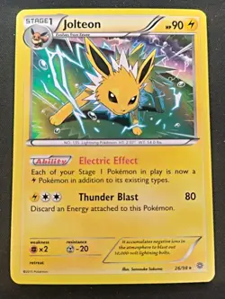 Jolteon 26/98 Holo Rare XY Ancient Origins Pokemon TCG - NM - Image 1