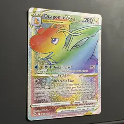 The Pokemon Company Dragonite VSTAR Secret Rare Full Art Holo Pokemon GO 081/078 - Image 2
