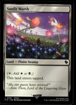 1x Sunlit Marsh - Commander: FINAL FANTASY - NM - MTG - Image 1