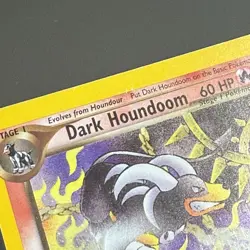 Dark Houndoom 7/105 1st Edition Holo Rare Neo Destiny Pokemon - Image 5