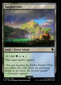 1x Tangled Islet - Commander: FINAL FANTASY - NM - MTG - Image 1