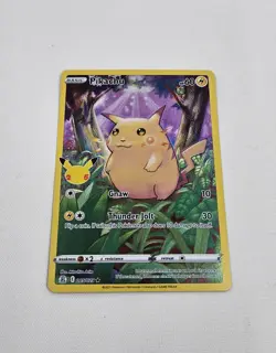 Pokemon Pikachu 005/025 Celebrations Holo Rare Basic HP60 Thunder Jolt Gnaw - Image 1
