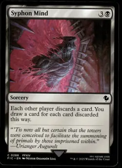 1x Syphon Mind - Commander: FINAL FANTASY - NM - MTG - Image 1