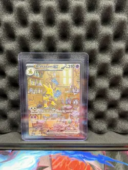Alakazam ex 201/165 SV: Scarlet & Violet 151 NM Pokemon - Image 1