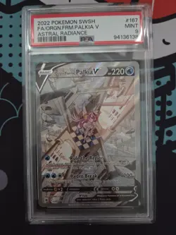 Pokemon TCG Origin Forme Palkia v Astral Radiance 167/189, Alternative Art PSA 9 - Image 1