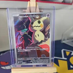 Pokemon TCG Team Rocket’s Mimikyu - 238/217 - Ascended Heros - IR - NM - Image 1