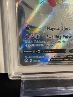 2020 POKEMON SWORD & SHIELD CHAMP'S PATH #070 FULL ART/GARDEVOIR V PSA 10 - Image 3