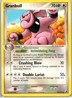 Pokemon TCG Granbull 39/115 Unseen Forces NM - Image 1