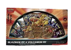Pokemon TCG: Blaziken ex & Volcanion ex Premium Collection Factory Sealed - Image 1