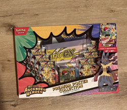 Pokemon Ascended Heroes Mega Lucario Premium Poster Collection TCG Brand New - Image 1