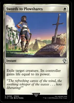 1x Swords to Plowshares - Commander: FINAL FANTASY - NM - MTG - Image 1