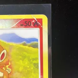 Pokemon Diamond & Pearl Chimchar Lv.8 Stamped Reverse Holo 76/130 - Image 2