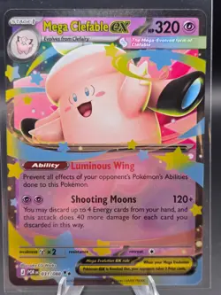 Pokemon Mega Evolution Perfect Order Mega Clefable EX Holo #31/88 - Image 1