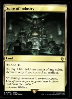 1x Spire of Industry - Commander: FINAL FANTASY - NM - MTG - Image 1