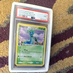 Pokemon Dragonair 28/101 EX Dragon Frontiers Reverse Holo PSA 9 - Image 1