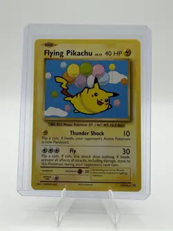 Pokemon TCG Flying Pikachu Evolutions 110/108 Secret Rare Regular 40 HP Fly - Image 1