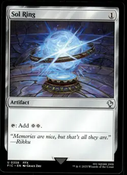 1x Sol Ring (0358) - Commander: FINAL FANTASY - NM - MTG - Image 1