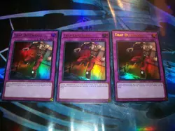 3x Trap Dustshoot 1st Edition Ultra Rare RA05-EN077 Yu-Gi-Oh! - Image 1