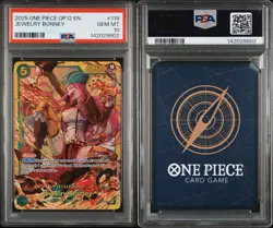 2025 ONE PIECE OP12-LEGACY OF THE MASTER #118 JEWELRY BONNEY PSA 10 - Image 3