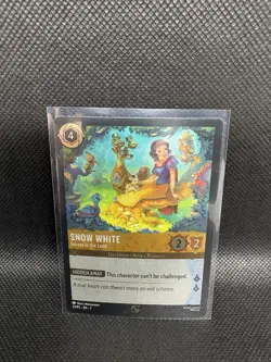Disney Lorcana Snow White Fairest In The Land 23/P2 Promo FOIL HOLO NM EN - Image 1
