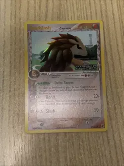 Sandslash (Delta Species) 27/113 Stamp Reverse Holo Excellent Copy Pokemon Card - Image 2