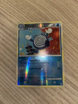 Poliwhirl 37/95 Unleashed Reverse Holo Mid Era Pokemon Card Lp Condition - Image 2