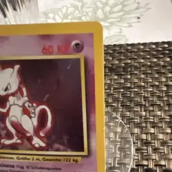 Pokemon Mewtu Base Set 010/102 Holo Rare German 1999 Psychic Card - Image 5