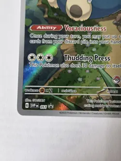 Pokemon Center Promo Snorlax 051 Scarlet & Violet Holo Card - Image 3