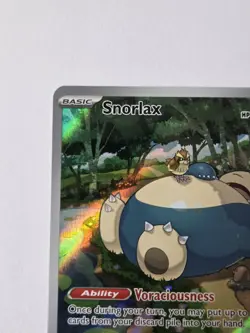 Pokemon Center Promo Snorlax 051 Scarlet & Violet Holo Card - Image 4