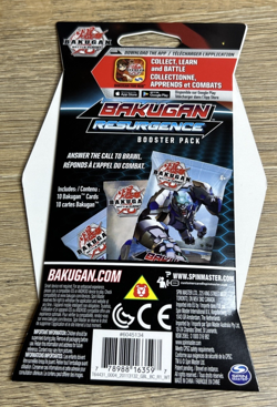 5 x BAKUGAN Battle Planet RESURGENCE booster packs (10 cards per pack) BNIP - Image 2