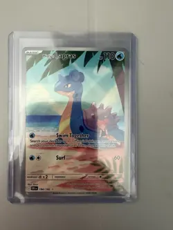 Pokemon Misty's Lapras Holo Illustration Rare Card 194/182 SV10 Destined Rivals - Image 1