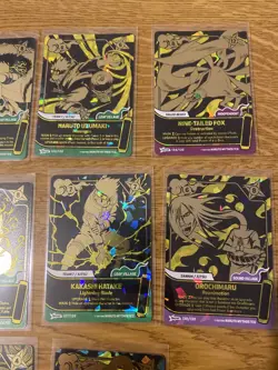 Naruto Mythos TCG -Secret Rare Complete Set 131-140 - 1st Edition ENG - 10 Cards - Image 3