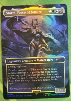 Storm, Force of Nature Foil Secret Lair MTG NM - Image 1