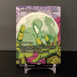 Mindbreak Trap #11 Borderless Mythic (NM) Marvel Spider-Man Eternal, MTG - Image 1