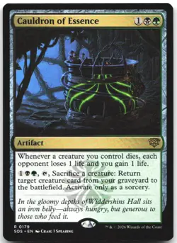 Cauldron of Essence 179 Rare Secrets of Strixhaven Magic: The Gathering NM - Image 1