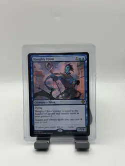 MTG, Haughty Djinn $3 ORDER MIN 52 NM Dominaria United Regular - Image 1