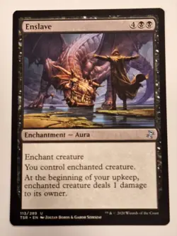 Enslave - Time Spiral Remastered - Magic the Gathering MTG Nice! - Image 1