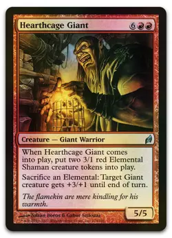 Hearthcage Giant #174 (Foil) (LP) Lorwyn LRW Magic MTG - Image 1