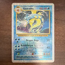Pokemon Gyarados Legendary Collection Reverse Holo Rare 12/110 English Arita - Image 1