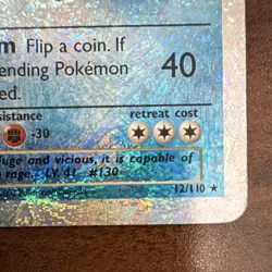 Pokemon Gyarados Legendary Collection Reverse Holo Rare 12/110 English Arita - Image 5