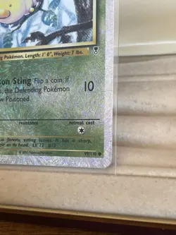 Pokemon TCG Weedle Legendary Collection Reverse Holo Rare Nintendo - Image 4