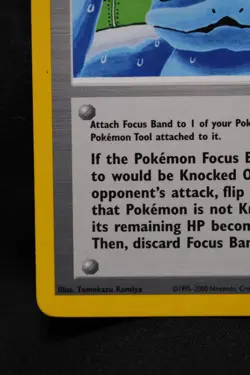 Focus Band 86/111 LP Neo Genesis Regular Rare Unlimited Pokemon TCG - Image 5