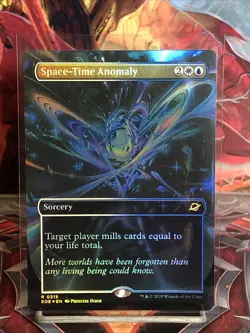 Space-Time Anomaly (Foil) [Borderless] Edge of Eternities 0315 Rare MTG - Image 1