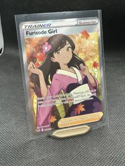 Furisode Girl 190/195 - Pokemon Silver Tempest Ultra Rare NM - Image 1